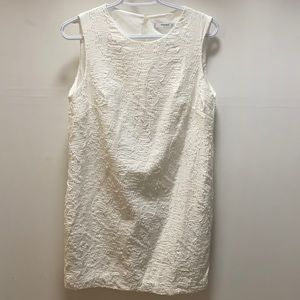 Mango White Summer Dress